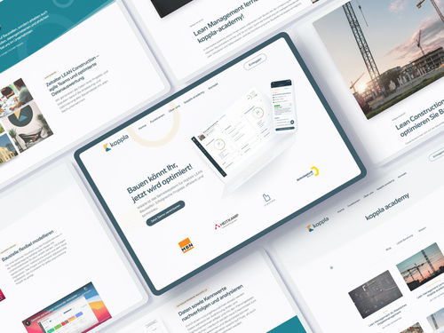 Koppla数字化平台品牌和网站设计
